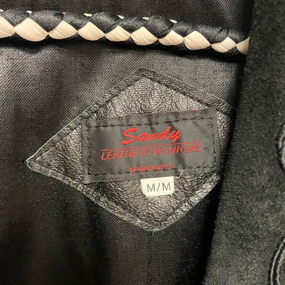 Vintage leather coat - Picture 2 of 7